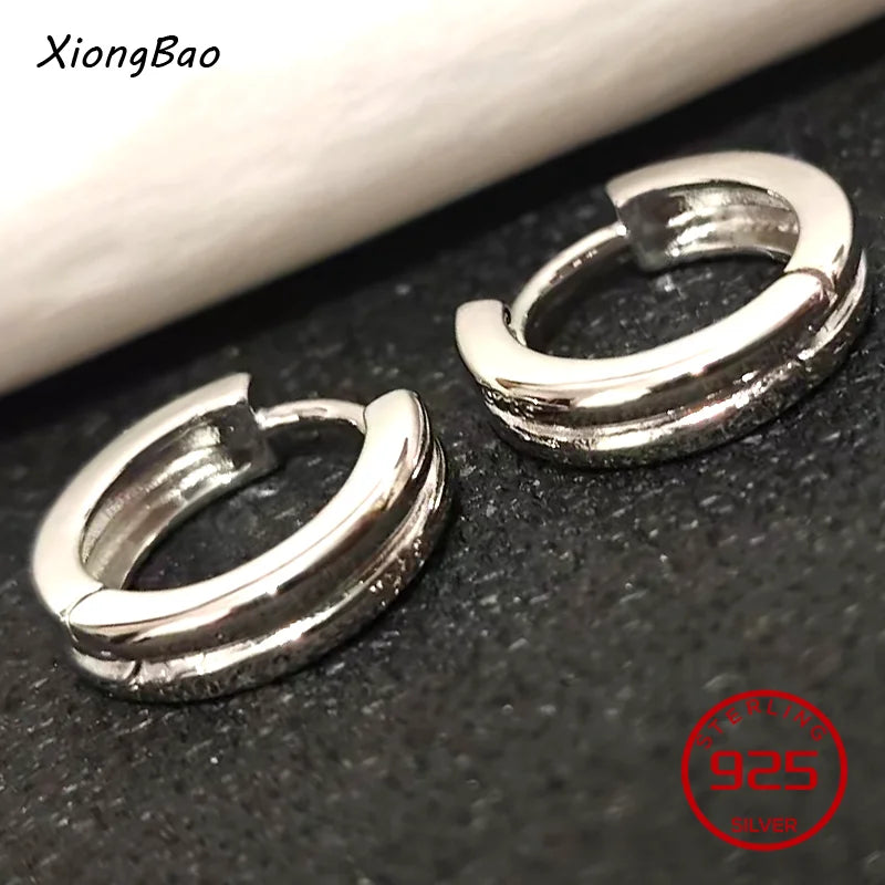 Pendientes de Aro con Zircón Cuadrado Dorado - Plata 925