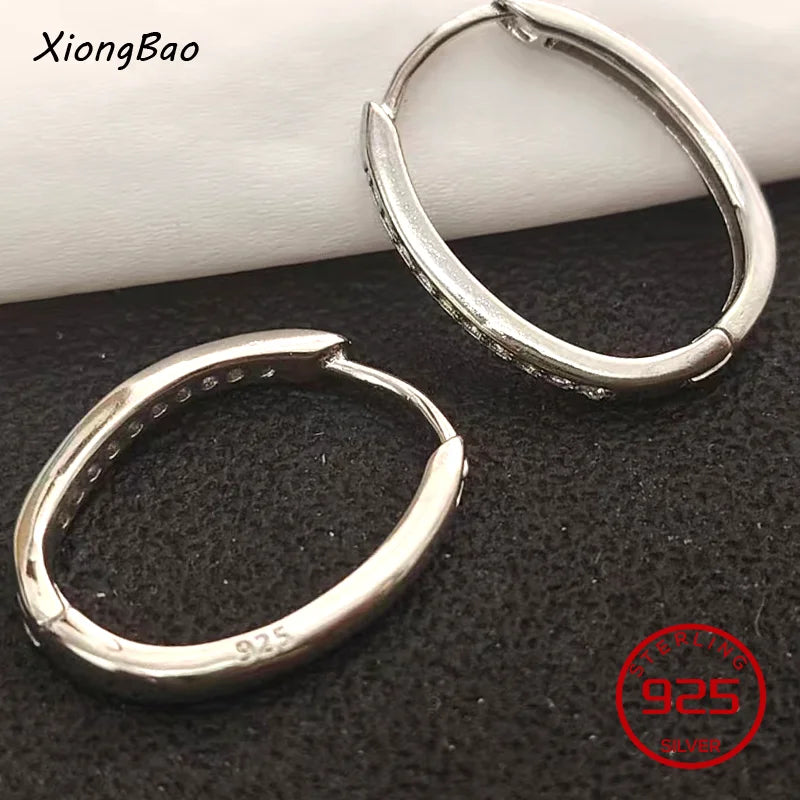Pendientes de Aro con Zircón Cuadrado Dorado - Plata 925